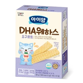 韓國ILDONG 嬰兒藜麥威化餅;乳酪+DHA 36g