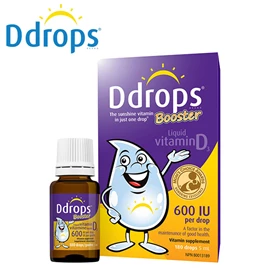 加拿大Ddrops 儿童及成人维他命D3滴剂(1岁以上) 600IU 100滴-2.8ml