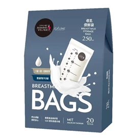 台灣六甲村 母乳保鮮袋250ml(20入)