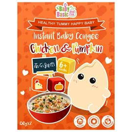 Baby Basic 寶寶百味 即食有機米米粥(南瓜雞肉)-150g x 2