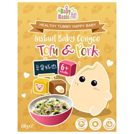 Baby Basic 寶寶百味 即食有機米米粥(豆腐豚肉)-150g x 2