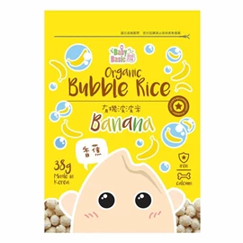 Baby Basic 宝宝百味 有机早餐波波米(香蕉) - 38g