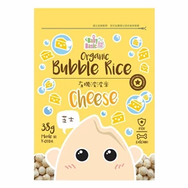 Baby Basic 宝宝百味 有机早餐波波米(芝士) - 38g