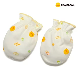 台灣黃色小鴨 初生嬰兒手套-1對(款式隨機)