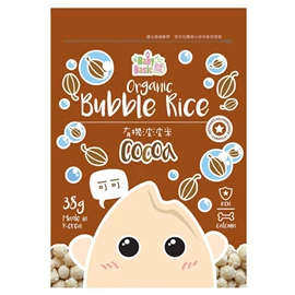 Baby Basic 寶寶百味 有機早餐波波米(可可) - 38g