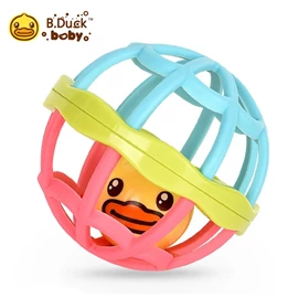 B.Duck 嬰兒搖鈴手抓球