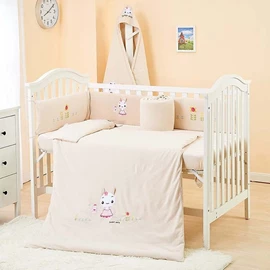 Lenny World 嬰兒床品套裝(針織)-聰明小兔 9件套