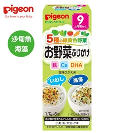 日本Pigeon 婴儿伴饭料/ 沙丁鱼和海藻 10.2g