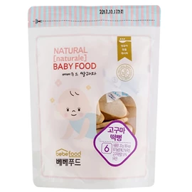 韓國bebefood 嬰兒有機米餅-紅薯味 20g