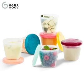 法国 Babymoov Babybols 密封食物储存碗-L码 250ml X 6