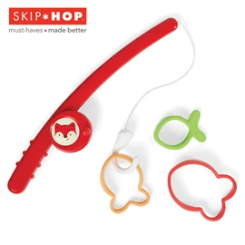 美國Skip Hop Zoo 可愛動物園狐狸釣魚杆沐浴玩具