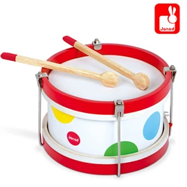 法國Janod 兒童小鼓手-糖果白色