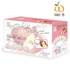 Wel-B Baby 冷凍乾燥益生菌乳酪粒-42G(7G X 6包)蘋果味