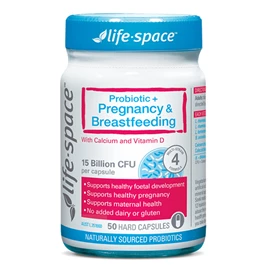 澳洲life-space 孕婦及哺乳媽媽益生菌;50粒膠囊
