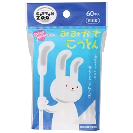 日本平和 嬰兒用細軸棉棒(一邊耳挖)/ 60支裝