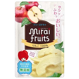 日本mirai fruits 未来果实水果乾/ 苹果 12g