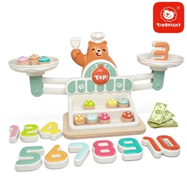 芬蘭Top Bright Yummy Bear 數學天秤遊戲組(34件)