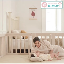 韓國Anuri Star 12S 寶寶屋(不包地墊);12片裝 溫暖米