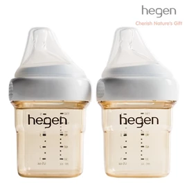 新加坡hegen PCTO™ 多功能寬口奶瓶-PPSU 150ml 兩個裝 白色