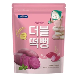 韓國Bebecook 雙色米餅-紫薯味 30g