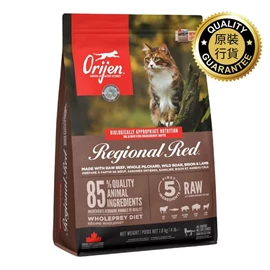 Orijen 渴望 无谷物全猫配方猫粮(红肉)-1.8kg
