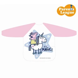 Parents League 长袖连袋防水罩衣-Peppa Pig Peppa