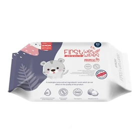 韓國K-MOM 自然純淨嬰幼兒濕紙巾-100張(款式隨機出貨)