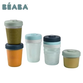 法国BEABA 拼叠食物储存器-8个装