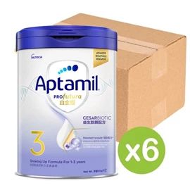 Aptamil Profutura 白金版 幼兒成長配方奶粉;3號(1-3歲) 900g X 6罐
