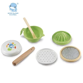 台灣KuKu Duck 寶寶副食品料理器七件組