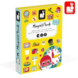 法國Janod 遊戲磁鐵書-我的一天
