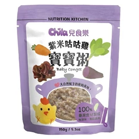 台湾儿食乐 宝宝粥–紫米咕咕鸡 150g