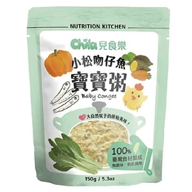 台湾儿食乐 宝宝粥–小松吻仔鱼 150g