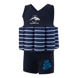 英國Konfidence™ Floatsuit 幼兒游泳學習助浮泳衣-藍色條紋