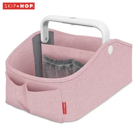 美国Skip Hop 夜灯功能尿布包-粉红