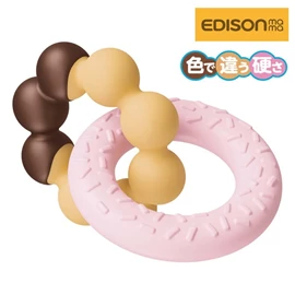 日本Edison 两个甜甜圈牙胶