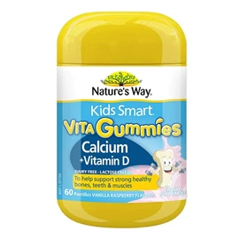 澳洲Nature's Way 维生素D+钙儿童软糖-60粒