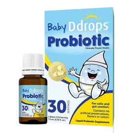 加拿大Baby Ddrops 婴儿益生菌滴剂(10亿 CFU/份)-7.5ml
