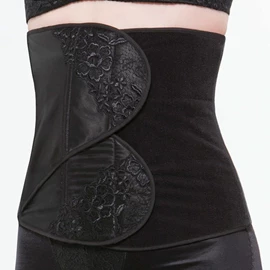 台灣六甲村 輕無痕束腹腰夾-神秘黑