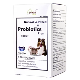 Petive Life 貓狗天然海藻加益生丸-60粒
