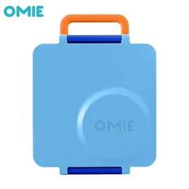 Omiebox  保冷保热三层防漏餐盒 V2-蓝色