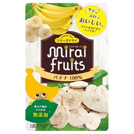 日本mirai fruits 未来果实水果乾/ 香蕉 12g
