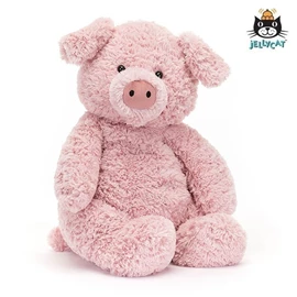 英國 JellyCat Barnabus Pig 巴拿巴小豬公仔