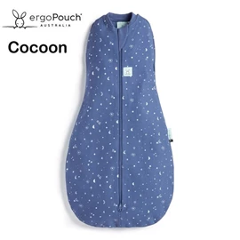 澳洲ergoPouch Cocoon 有機棉二合一舒眠包巾-0.2TOG Night Sky