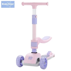 Kids Star Flex-Move 2合1滑板車-粉紅色/獨角獸