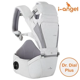 韓國 I-Angel Dr. Dial Plus 2合1 腰櫈揹帶-閃耀灰