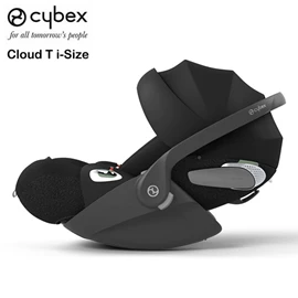 德國Cybex Cloud T i-Size 提籃式汽車安全座椅-Sepia Black