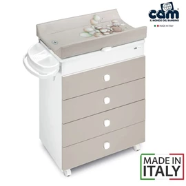 意大利CAM Asia 沐浴櫃-小熊/米白色