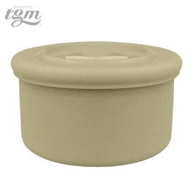 韩国tgm 铂金矽胶食物储存器-200ml 橄榄绿