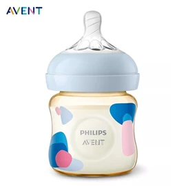 英國 Avent Natural 奶樽-PPSU 125ml/4oz 藝術啟蒙彩繪